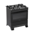 Fogão Atlas 5 Bocas com Acendimento Automático Monâco Top Glass - Preto