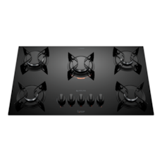 Fogão Atlas 5 Bocas Cooktop U Top - Preto Bivolt