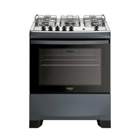 Fogão Dako 5 Bocas Com Acendimento Automático Supreme - Titanium