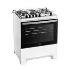 Fogão Dako 5 Bocas Com Acendimento Automático Supreme Tripla Chama - Branco