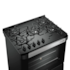 Fogão Mueller 5 Bocas Com Acendimento Automático Decorato Vetro G3 - Preto Fosco