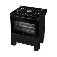 Fogão Mueller 5 Bocas Com Acendimento Automático MFV5BF - Preto Fosco