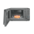 Forno Micro-Ondas Midea 35L MHP35P1 Prata Espelhado - 110V 