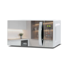 Forno Micro-Ondas Philco 33L PMO38E - Branco/Espelhado 220V