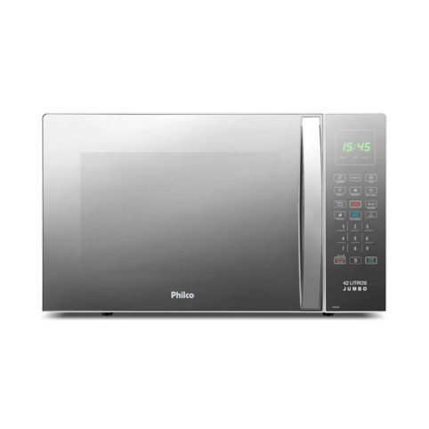 Forno Micro-Ondas Philco 42L Jumbo PMO42EB - Espelhado 110V