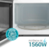 Forno Micro-Ondas Philco 42L Jumbo PMO42EB - Espelhado 110V