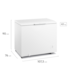 Freezer Horizontal Electrolux 315L Inverter HI330T Bivolt