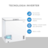 Freezer Horizontal Midea 198L MDRC280 - Bivolt