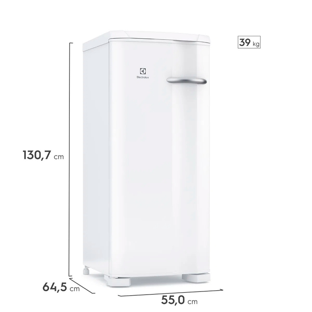 Freezer Vertical Electrolux FE19 162 L 110V Branco Martinello