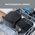 Fritadeira Elétrica Midea Air Fryer FWM85P1 Widemax 8,5L - Preto 110V