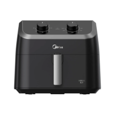 Fritadeira Elétrica Midea Air Fryer FWM85P1 Widemax 8,5L - Preto 110V