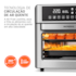 Fritadeira Elétrica Mondial Air Fryer AFO-25L-BI - Preto/Inox 110V
