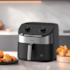 Fritadeira Midea Air Fryer  FWM55P2 Widemax 5,5L - Preto 220V