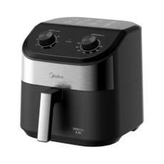 Fritadeira Midea Air Fryer Midemax FWM45P1 4,5L - Preto 110V