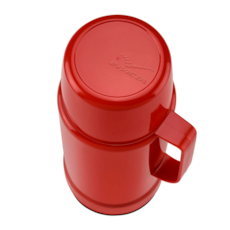 Garrafa Térmica Invicta 1 Litro GLT PS 7311 - Vermelho