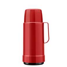 Garrafa Térmica Invicta 1 Litro GLT PS 7311 - Vermelho