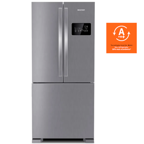 Geladeira/Refrigerador Brastemp 554L BRO85AK BP/FF - Inox 220V