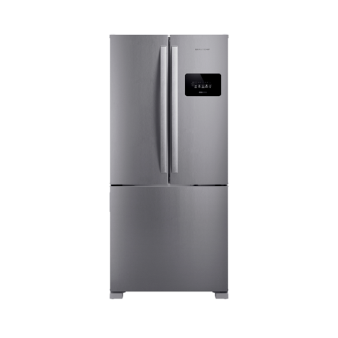 Geladeira/Refrigerador Brastemp 559L BRO85MK Frost Free - Inox 220V