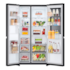 Geladeira/Refrigerador Lg Side By Side 647L GC-V257SQV - Inox Black 110V