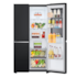 Geladeira/Refrigerador Lg Side By Side 647L GC-V257SQV - Inox Black 110V