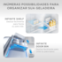 Geladeira/Refrigerador Midea 672L MDRM905MMD463 Multidoor Frost Free - Inox Bivolt 