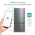 Geladeira/Refrigerador Midea 672L MDRM905MMD463 Multidoor Frost Free - Inox Bivolt 