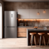 Geladeira/Refrigerador Multidoor Midea 474L MD-RF691FGD463/FF - Inox Bivolt