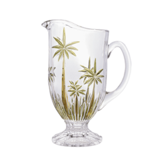 Jarra Cristal Wolff Palm Tree Handpaint 1,5L - 27439 Jarra Cristal Wolff Palm Tree Handpaint 1,5L - 27439