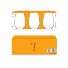 Jogo de Copos Class Home 3 Peças Lira - 1835 Jogo de Copos Class Home 3 Peças Lira - 1835