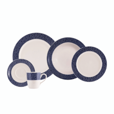 Jogo de Jantar Schmitd 30 Peças Real Porcelana - Mosaico Jogo de Jantar Schmitd 30 Peças Real Porcelana - Mosaico