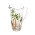 Jogo de Jarra Com Copos Wolff 7 Peças Palm Tree Handpaint - 29394
