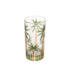Jogo de Jarra Com Copos Wolff 7 Peças Palm Tree Handpaint - 29394