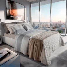 Jogo de Lençol Corttex Queen Living 300 Fios - 5508 Jogo de Lençol Corttex Queen Living 300 Fios - 5508