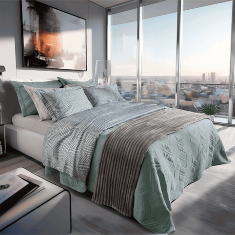 Jogo de Lençol Corttex Queen Living 300 Fios - 5509