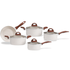 Jogo de Panela Brinox 5 Peças Smart Plus 4774/101 - Vanilla com Indução Jogo de Panela Brinox 5 Peças Smart Plus 4774/101 - Vanilla com Indução