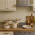 Jogo de Panelas Brinox 5 Peças Ceramic Smart Plus C/Indução Areia - 4774/105 