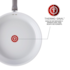Jogo de Panelas Tefal Recycled Cerâmic 10 Peças C585SE64 - Cinza