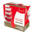 Jogo de Potes Euro 5 Peças Com Tampa 7090 - Vermelho