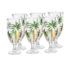 Jogo de Taças Wolff 6 Peças Palm Tree Handpaint - 21127