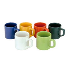 Jogo de Xícaras Class Home Colors Cerâmica 6 Peças - 826