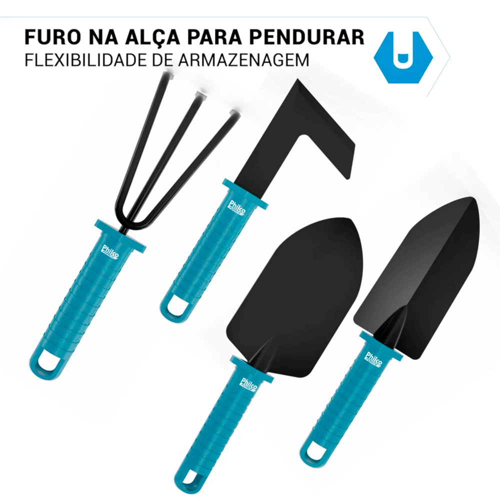 Kit Jardinagem Philco - PKJ10 - Martinello