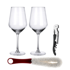 Kit Vinho Full Fit Dynasty 4 Peças - 31115 Kit Vinho Full Fit Dynasty 4 Peças - 31115