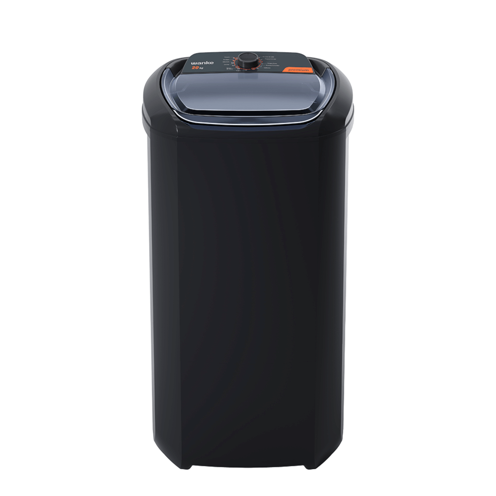 Lavadora de Roupa Wanke Premium LWBE201T3 20Kg - Preta 110V