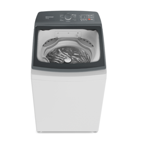 Lavadora de Roupas 18KG Brastemp B2F18AB - Branca 110V