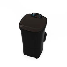 Lavadora de Roupas Mueller Super POP - Semiautomática 6 Programas de Lavagem Preta 110v Lavadora de Roupas Mueller Super POP - Semiautomática 6 Programas de Lavagem Preta 110v