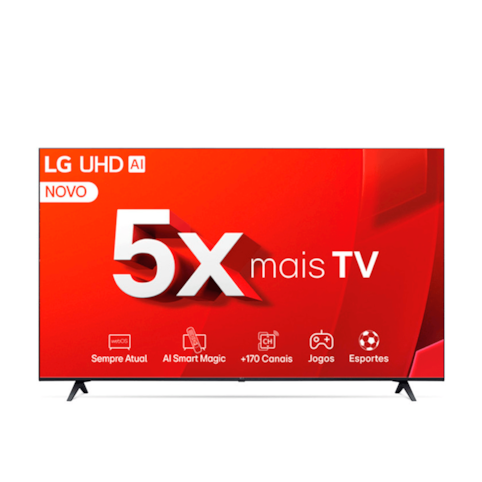 LG Smart TV 55" 55UT8050 LED UHD 4K - THINQ AI 