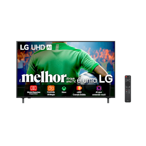 LG Smart TV 65" 65UA8550 4K Ultra HD - AI Processor 4K Gen8 