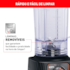 Liquidificador Arno LN81 PowerMax - Cinza 110V