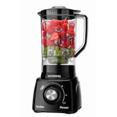 Liquidificador Mondial L-99 FB Turbo Power Com Filtro - Preto 110V Liquidificador Mondial L-99 FB Turbo Power Com Filtro - Preto 110V