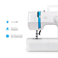 Máquina de Costura Elgin Futura Plus JX2052 - 110V Máquina de Costura Elgin Futura Plus JX2052 - 110V